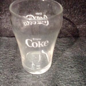 "4 PCs Coca-Cola Clear Glass with Logo